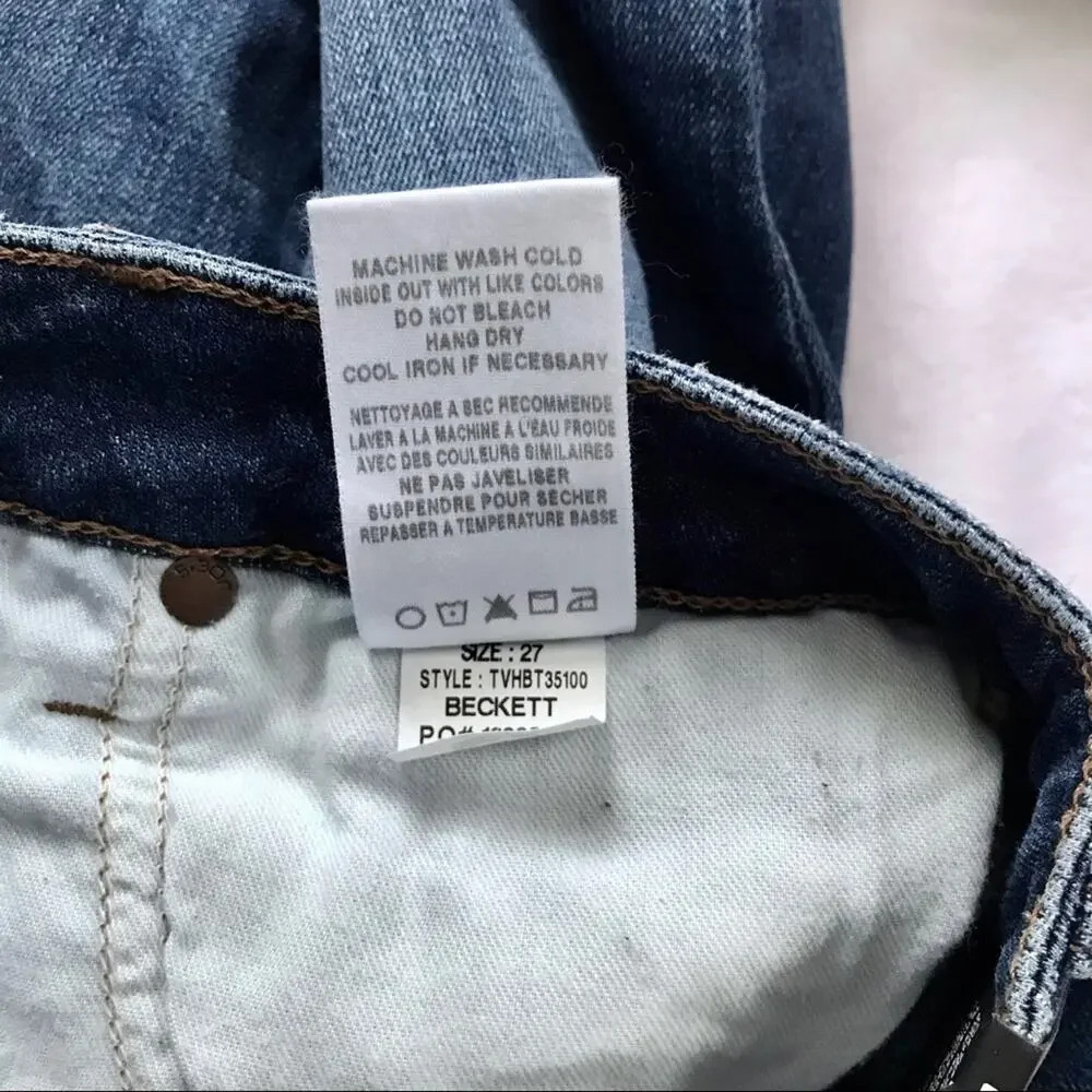Joe's Jeans NWT Beckett Distressed Skinny Ankle Jeans Women 27 - Picture 10 of 10